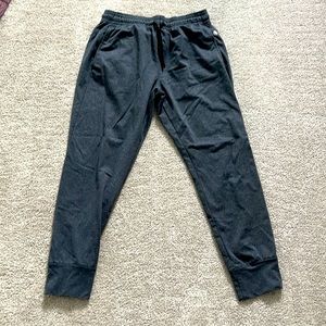 Dark gray joggers